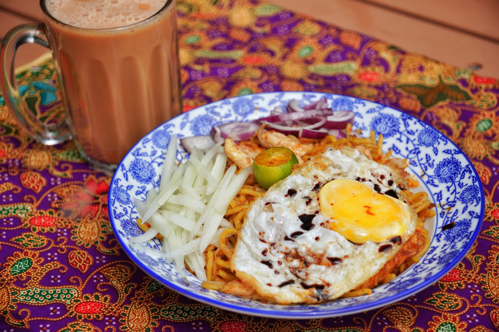 Mee Goreng Sambal noodles at Tranquera House in Kundasang